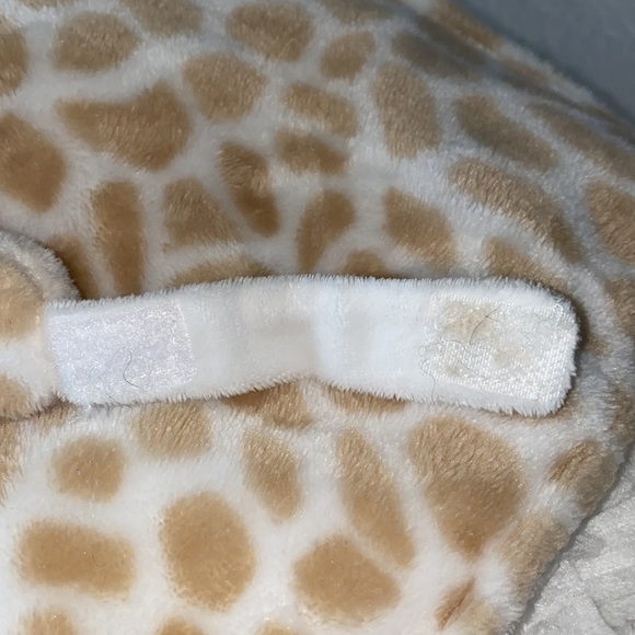 Carter's Baby Giraffe Security Blanket Lovey With Pacifier Holder - Picture 8 of 9